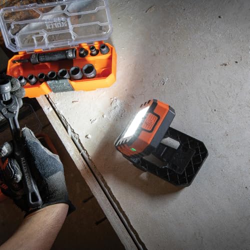 KLEIN TOOLS 56416 Rechargeable LED Work Light, 3 Modes, MODbox Compatible
