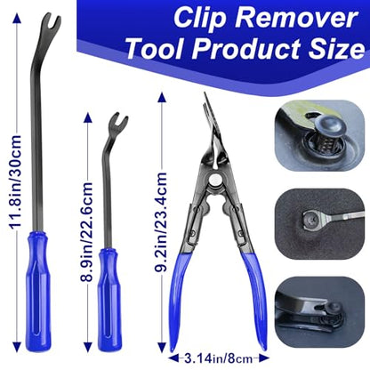 Doaho 238Pcs Trim Removal Tool with Storage Bag - color: Blue-238pcs Trim Removal Tools