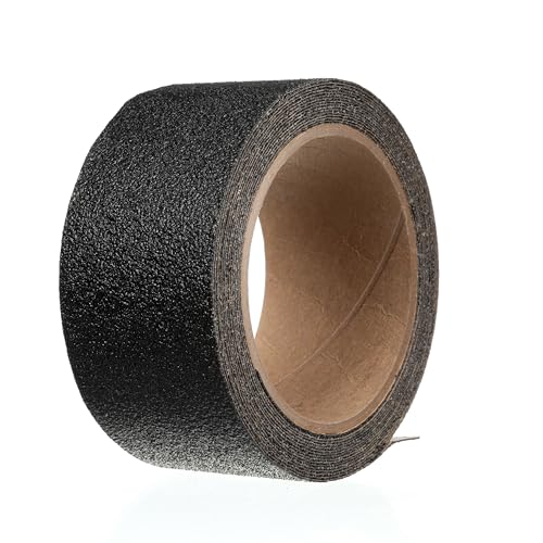 3M Safety-Walk Slip Resistant Tape, 2 in x 15 ft, Anti Slip Black Self-Adhesive Tape, Adhere Without Wrinkling, Curling, Tearing or Lifting (610B-R2X180), 2-Inch (Pack of 2) - size: 2-Inch (Pack of 2)