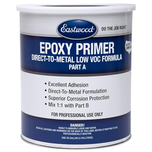 Eastwood Epoxy Primer Gray Autobody Paint and Activator - 2 Gallon Kit - color: Gray, size: 256 Ounce (Pack of 1)
