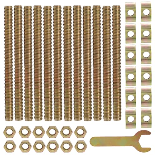 Bonsicoky 12-Set Bed Frame Hardware Connector Kit