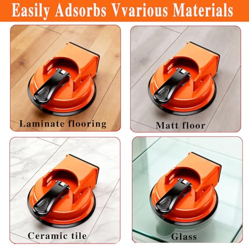 Upgraded Heavy Duty Floor Gap Fixer Suction Cup Tool,Laminate Flooring Tools