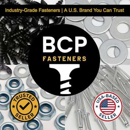 BCP Fasteners 1/4-20 x 2-3/4" Reamer Tek Wood-to-Metal Screws, 100 Pack - style: Zinc