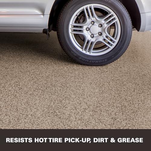 KILZ Decorative Slip-Resistant Concrete Coating, Tan, 1 Gallon - color: Tan