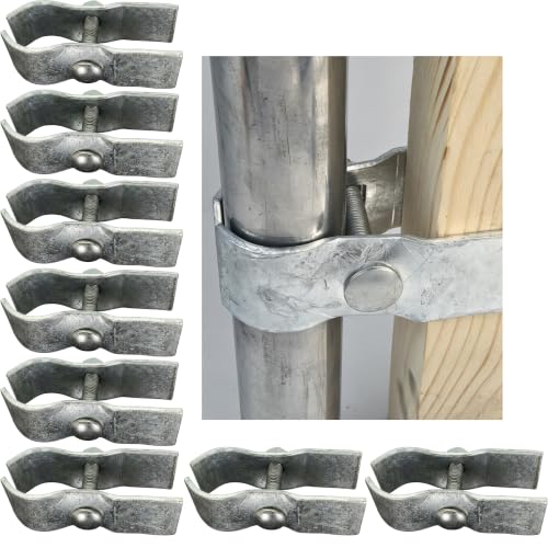 8 Pack Wood Panel Clamps, Horse Panel Clamps Fit 1-3/8" Livestock Panels