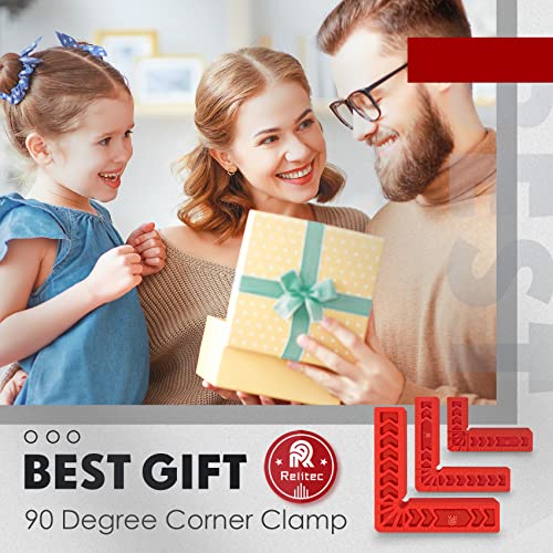 90 Degree Positioning Squares, Clamping Square, Right Angle Clamp Corner Clamp Woodworking Tools for Wood Cabinets, Carpenter Tool for Photo Frames Box Drawer, Set of 12（3" 4" 6") - style: 4PCS 3'' + 4PCS 4'' + 4PCS 6''