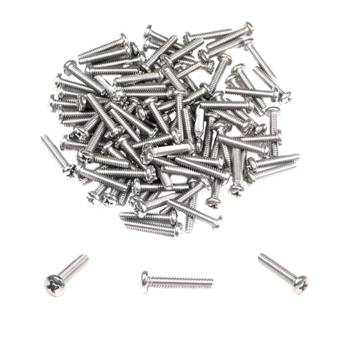 100PCS #6-32 x 3/4" Machine Screws, Phillips Pan Head, 304 Stainless Steel - size: 6#-32 x 3/4"