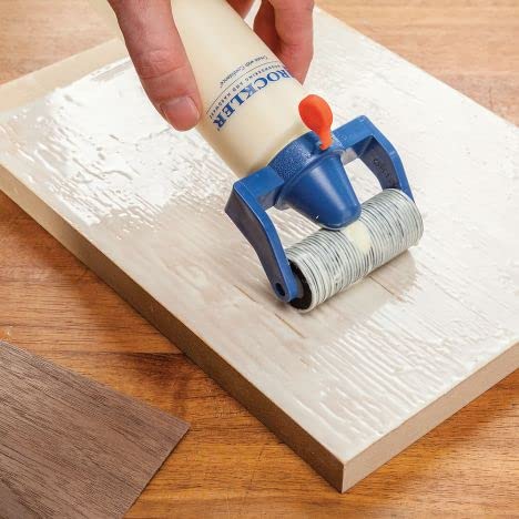Rockler Wood Glue Applicator Set with Bottle, Brush & Glue Spout