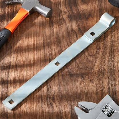 Yaocom 4 Pack 16" Zinc Strap Hinge Heavy Duty for Gate, Barn,Shed, Silver - color: Silver, size: 16 Inch