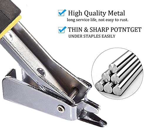 Heavy‑Duty Staple Remover 7‑Inch, Ergonomic Non‑Slip Handle