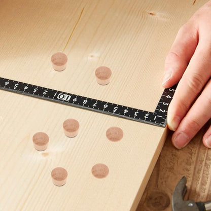 BESPORTBLE 50 Pack Wood Hole Plugs Wooden Plugs for Furniture Holes and Carpenter Bee Hole Filler Reusable Tapered Stopper Plug for Woodworking Projects