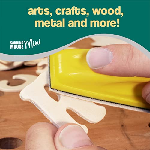 KEYSTONE 25 Pack of Sanding Mouse Mini Abrasive Sheets 80 grit - style: 80 Grit
