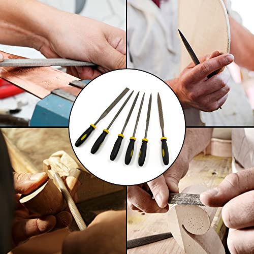 Bivethoi Metal Files Set of 6, Carbon Steel Rasp - style: Set of 6