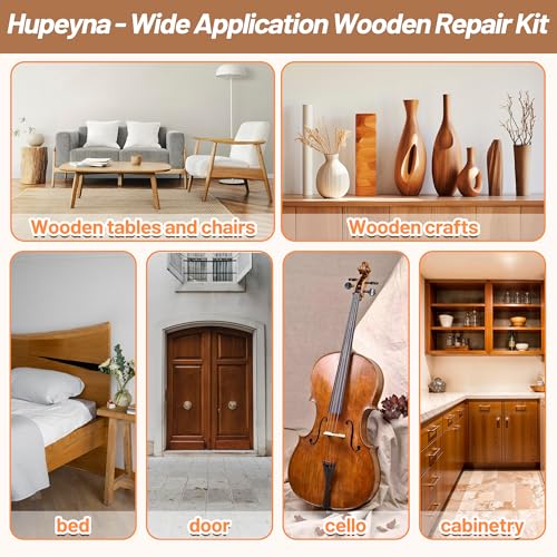 Hupeyna Wood Repair Kit, Wood Furniture Repair Kit - Natural Wood Series - color: Natural Wood Series