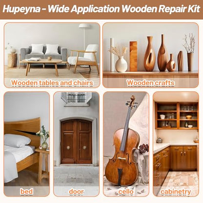 Hupeyna Wood Repair Kit, Wood Furniture Repair Kit - Natural Wood Series - color: Natural Wood Series