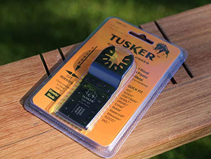 Tusker SideTooth Plunge Saw Blade - Plunge Blade for Oscillating Multi-Tool - Cuts Deeper Faster and Sideways