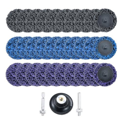 33 Pcs 2 Inch Diamond Sanding Discs Kit with 1/4 Inch Holder