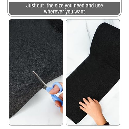 Mr. Pen- Anti Slip Traction Tape, 12" x 30', Abrasive Adhesive for Stairs - size: 12 Inch, 30 Feet
