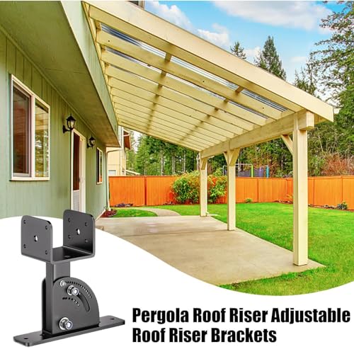 Roof Riser Brackets Kit Heavy Duty Adjustable Carbon Steel