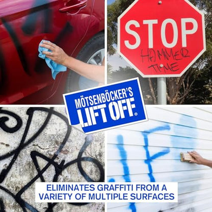Lift Off Spray Paint & Graffiti Remover, 1 Gallon, 41201 (Pack of 4) - size: 128 Fl Oz (Pack of 4)
