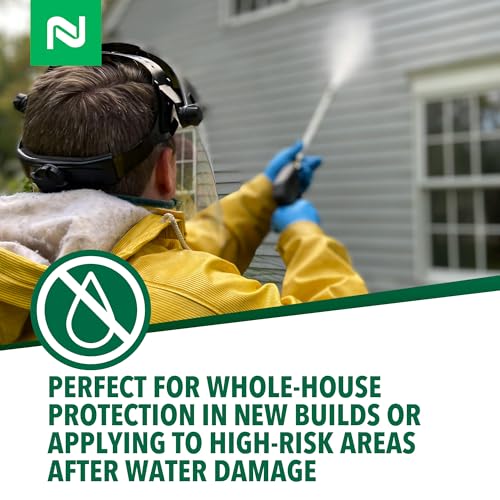 Bora-Care with Mold-Care Moldicide Concentrate, Wood Protection Against Mold, Termites, and Decay, Long-Lasting Residual Protection, 1 Gallon