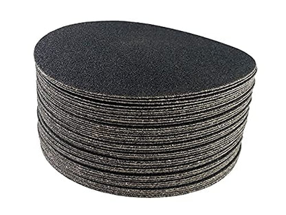 STARCKE 7 Inch Hook and Loop No Hole Sanding Discs, 220 Grit 25 Pack - color: 220 grit, size: 25 Pack