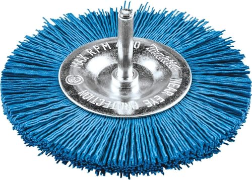 Makita D-70633 4" Nylon Wheel Brush, Fine, 240 Grit