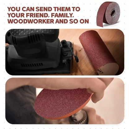 150 Grit Sandpaper Roll 3''x100 ft Long Continuous Emery Cloth Drum Sander Sand Paper Roll for Wood Furniture Finishing Metal Sanding Automotive Polishing, Wet and Dry Sanding, Aluminum Oxide - size: 150 Grit