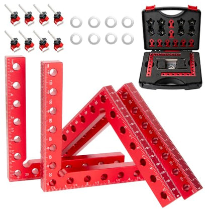 Corner Clamp for Woodworking, 90 Degree Right Angle Clamps - size: 4pcs