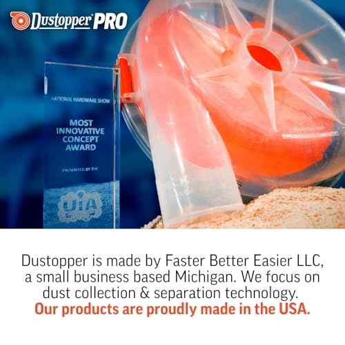 Dustopper PRO Dust Collector - 99.9% Efficiency Cyclone Dust Separator
