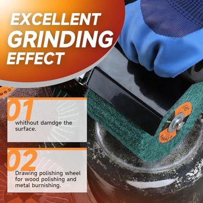 Surface Conditioning Tool 180 Grit Abrasive Drawing Polishing Drum - style: 180 grit