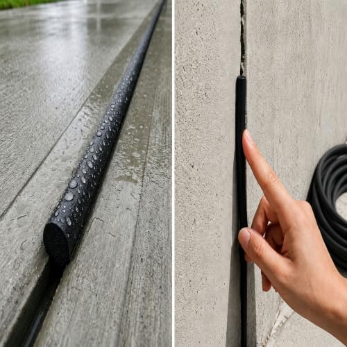 1/4 Inch x 115 Ft EPDM Backer Rod - color: Black