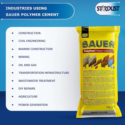 Bauer Instant Polymer Cement, Ready-to-Use, 2kg - size: 2 kg