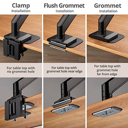 AVLT Adjustable Reinforcement Plate Bracket Mount - Fragile Tabletop Black - color: Black