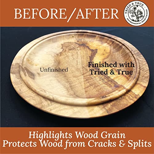Tried & True Danish Oil, Pure Polymerized Linseed Oil Wood Finish, Quart - size: Quart