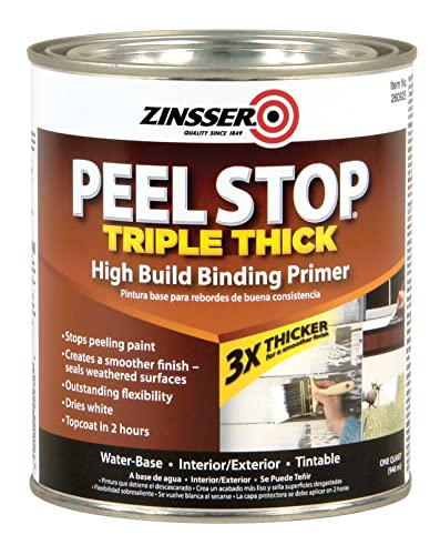 Zinsser Peel Stop Triple Thick Binding Primer, White - size: 32 Fl Oz (Pack of 1)