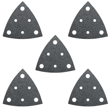 Fein Sanding Sheets with Hook & Loop Attachment - size: 220 Grit, 5-Pack