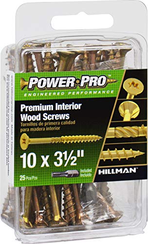 The Hillman Group 42475 Star Screw (25 Pack), 10 x 3.5