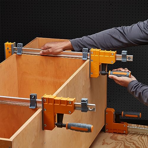 Bora 40" Parallel Clamp Set, 2 Pack of Woodworking Clamps with Rock-Solid, Even Pressure, 571140T - size: 40"