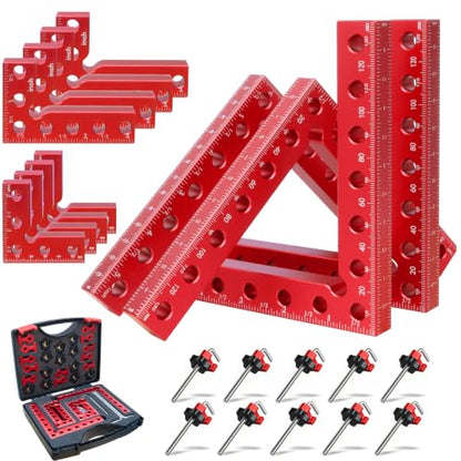 12 Pack Corner Clamps for Woodworking 90 Degree Corner Clamp with Box.