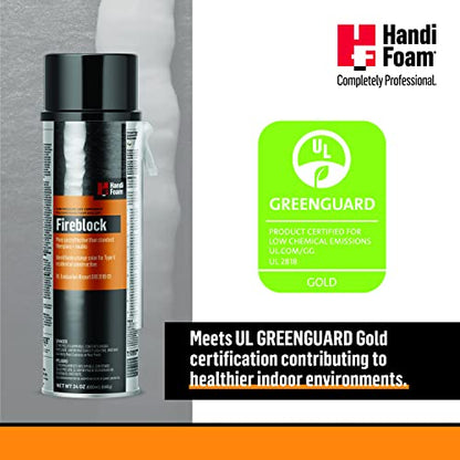 24 oz Fireblock Sealant Straw Foam - style: Straw Foam