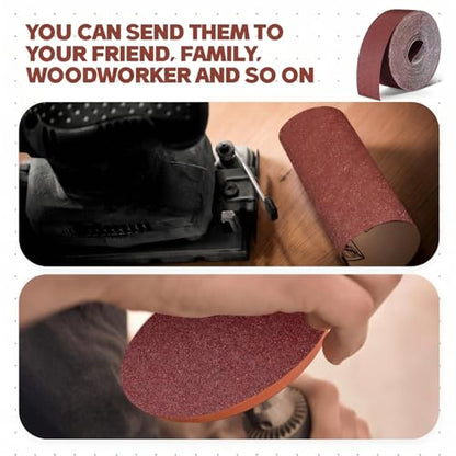 240 Grit Sandpaper Roll 3''x100 ft Long Continuous Emery Cloth Drum Sander Sand Paper Roll for Wood Furniture Finishing Metal Sanding Automotive Polishing, Wet and Dry Sanding, Aluminum Oxide - size: 240 Grit