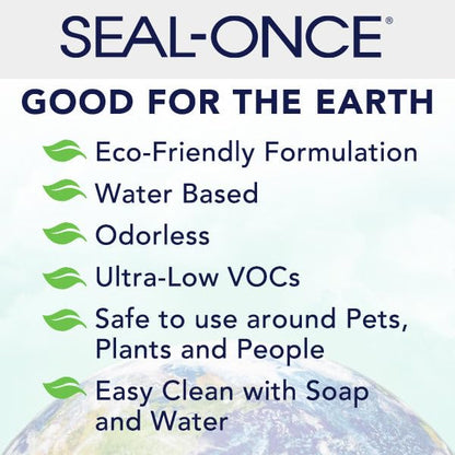 Seal-Once All Wood Brightener Powder, Rejuvenates and Restores Wood, 1 lb