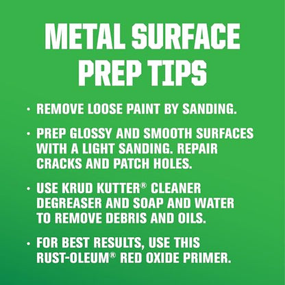 Rust-Oleum Farm & Implement Red Metal Oxide Primer Spray Paint - color: Red Metal Oxide Primer, size: 12 Ounce (Pack of 1)