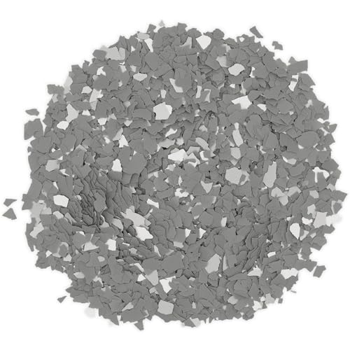 Spartan Epoxies 2X Thicker Epoxy Flake Floor Kit, 300-400 ft², Black/Shadow - size: 300-400 ft², style: Black with Shadow Flake