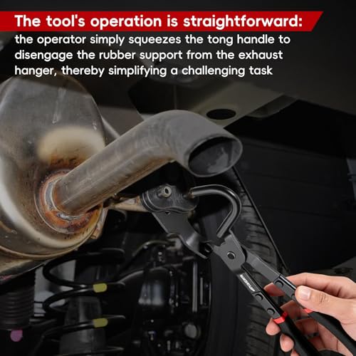 WISEUP Exhaust Hanger Removal Tool – Heavy-Duty Pliers