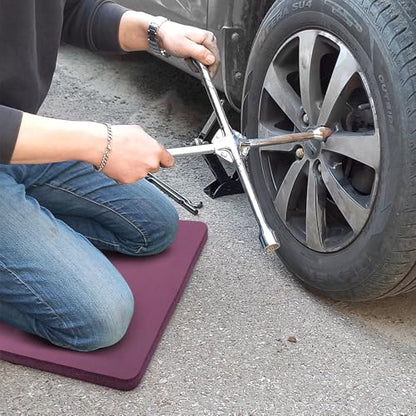 Thick Kneeling Pad, Purple, 2-Pack
