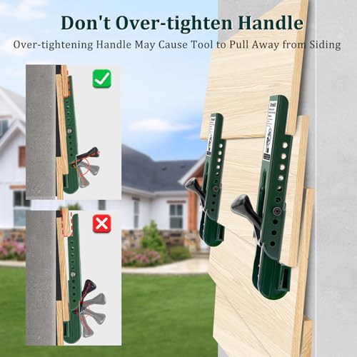 Siding Installation Tools, Siding Mounting Kit for 5/16-Inch Fiber Cement - style: Green