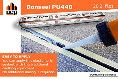 DCP Donseal PU440 Concrete Sealant 20 fl.oz. 2-Pack with Sausage Caulk Gun