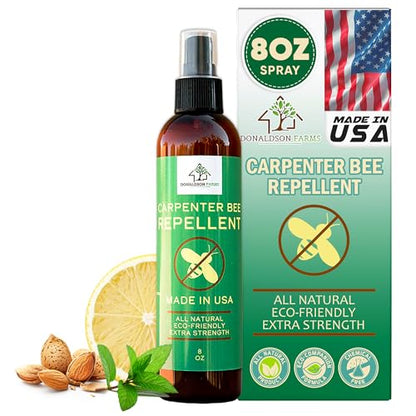 Donaldson Farms Carpenter Bee Repellent Spray for Outdoor Wood, 8 oz - size: 8 Fl Oz (Pack of 1)